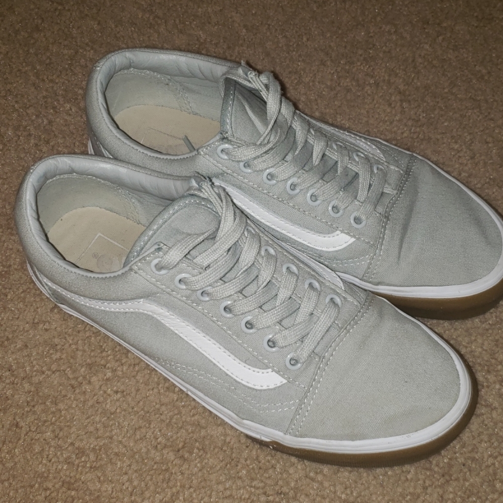 Authentic Grey Vans